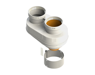 Адаптер разделительный моноблочный диам.80 (V) ROYAL THERMO RTF04.006
