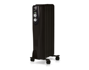 Масляный радиатор Ballu Classic black BOH/CL-07BRN 1500 (7 секций)
