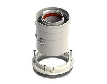 Адаптер вертикальный диам. 60/100L (El,Bs, F, NF, U) RTF13.005