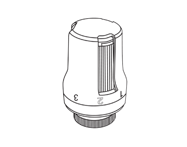 Термоголовка  жидкостная, M30 x 1,5