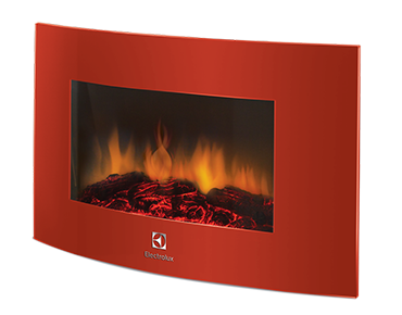 Электрический камин Electrolux EFP/W-1200URLS Красный