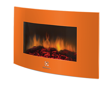 Электрический камин Electrolux EFP/W-1200URLS Оранжевый