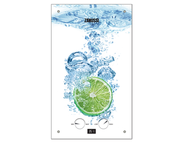 Колонка газовая Zanussi GWH 10 Fonte Glass Lime