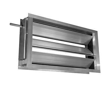 Воздушный клапан для прямоугольных воздуховодов Shuft серии DRr 500x250